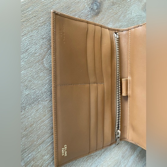 Vintage Celine Macadam Triomphe Clasp Wallet - Picture 3 of 7